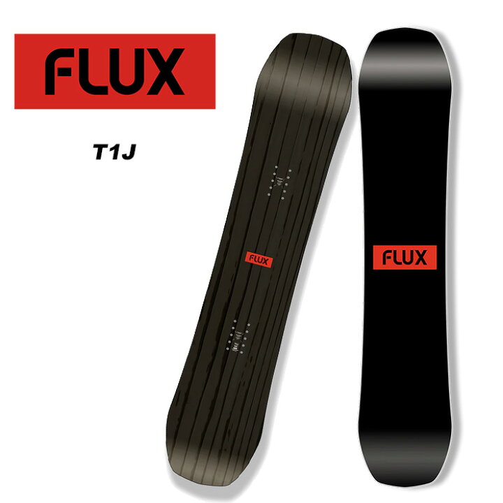 楽天市場】FLUX フラックス スノーボード キッズ 板 T1J EASY CAMBER  