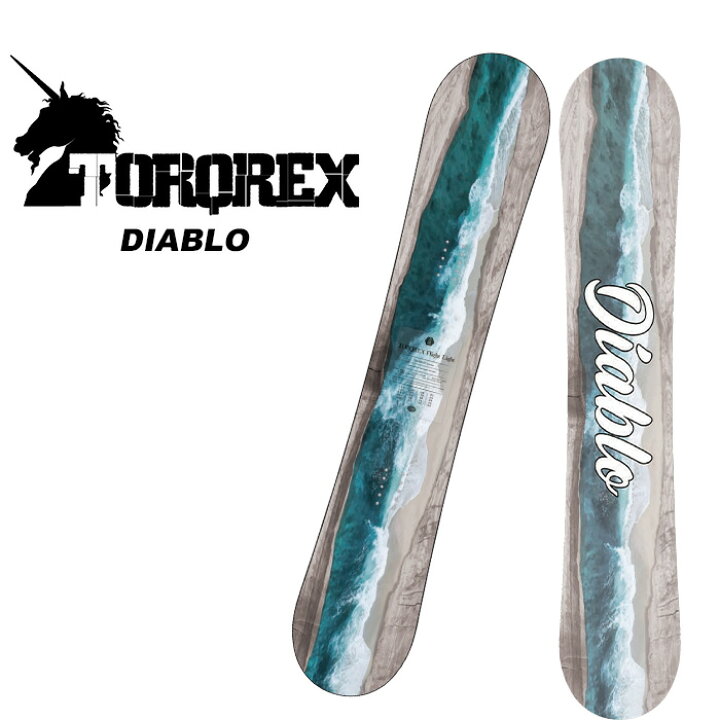 楽天市場】TORQREX トルクレックス スノーボード 板 DIABLO 23-24  