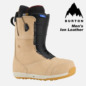 BURTON バートン スノーボード ブーツ Men's Ion Leather Sandstone 23-24 モデル