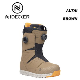 NIDECKER ナイデッカー スノーボード ブーツ ALTAI BROWN 23-24 モデル
