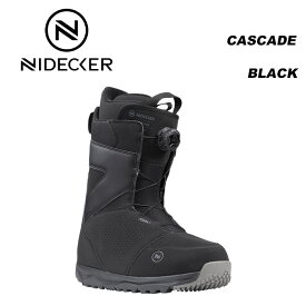 NIDECKER ナイデッカー スノーボード ブーツ CASCADE BLACK 23-24 モデル