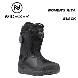 NIDECKER ナイデッカー スノーボード ブーツ WOMEN'S KITA BLACK 23-24 モデル レディース