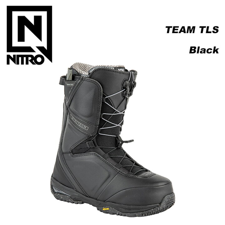 ナイトロ TEAM TLS Black 26.5cm 23-24 モデル スノーボード｜ブーツ  