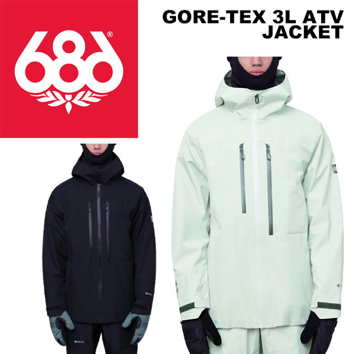 楽天市場】686 シックスエイトシックス ウェア GORE-TEX 3L ATV JACKET 