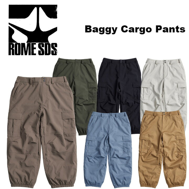 楽天市場】ROME ローム ウェア BAGGY CARGO Pants 23-24 モデル 