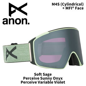 ANON Am S[O M4S (Cylindrical) + MFI Face Soft Sage/Perceive Sunny Onyx 25-26fyԕisiz