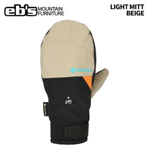 eb's エビス LIGHT MITT BEIGE ライトミット ミトングローブ 25-26モデル