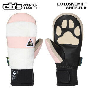 eb's GrX EXCLUSIVE MITT WHITE-FUR GNXN[Vu~bg ~gO[u 25-26f