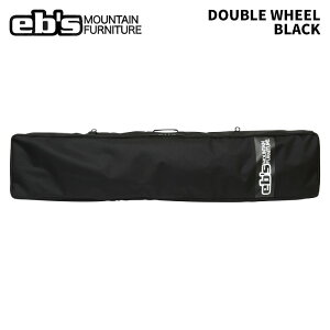 eb's GrX DOUBLE WHEEL BLACK _uEB[ Xm[{[hP[X 25-26f