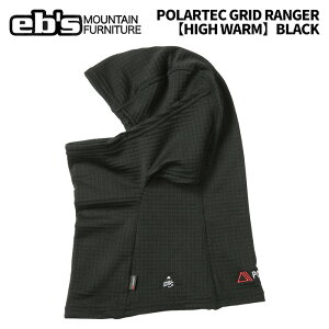 eb's GrX POLARTEC GRID RANGERyHIGH WARMzBLACK |[ebN ObhW[ynCEH[z }XN 25-26f