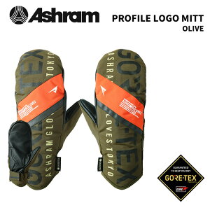 ASHRAM AV O[u PROFILE LOGO MITT OLIVE vt@CSE~g ASRM24W08 24-25f