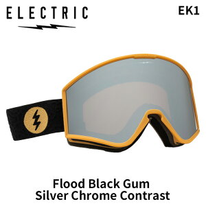 ELECTRIC GNgbN S[O EK1 Flood Black Gum Silver Chrome Contrast 24-25 fyԕisiz
