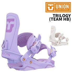UNION ユニオン スノーボード ビンディング TRILOGY (TEAM HB) 24-25 モデル WOMENS