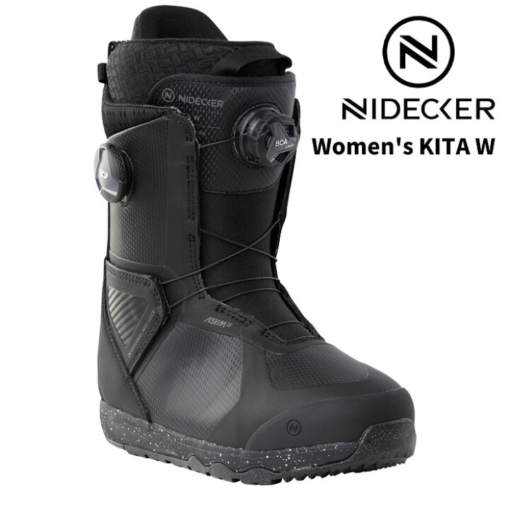 楽天市場】NIDECKER ナイデッカー スノーボード ブーツ KITA W 24-25 