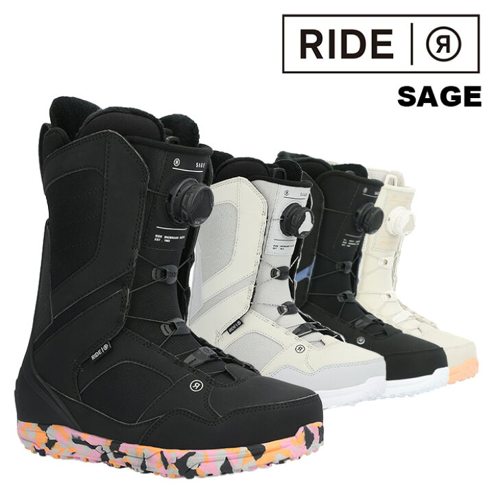 楽天市場】RIDE ライド スノーボード ブーツ SAGE 24-25 モデル  