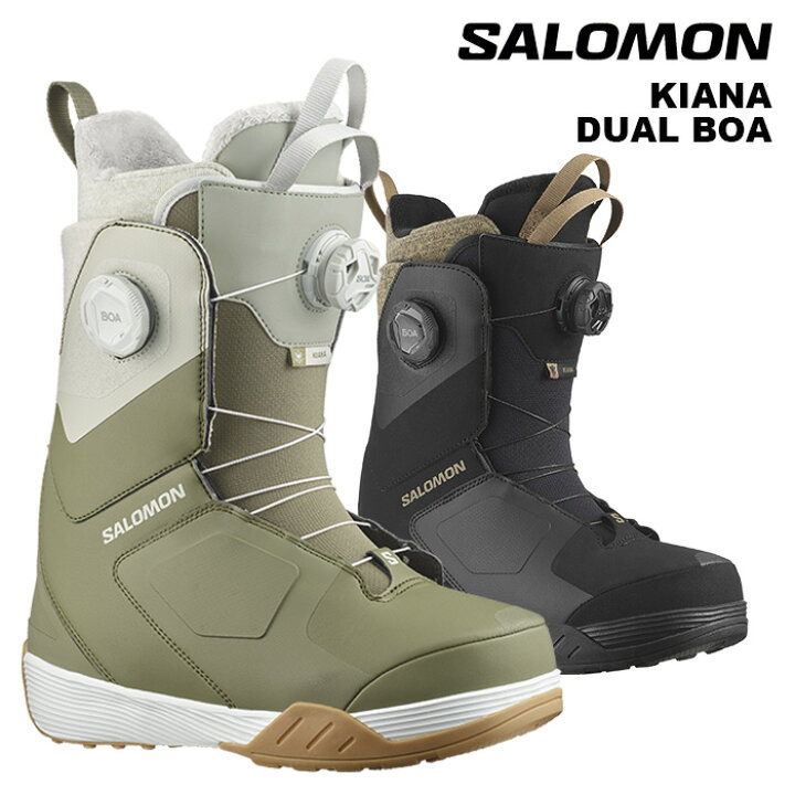 楽天市場】SALOMON サロモン スノーボード ブーツ KIANA DUAL BOA 24 