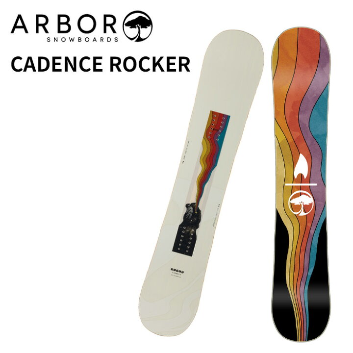 楽天市場】ARBOR アーバー スノーボード 板 CADENCE ROCKER 24-25 