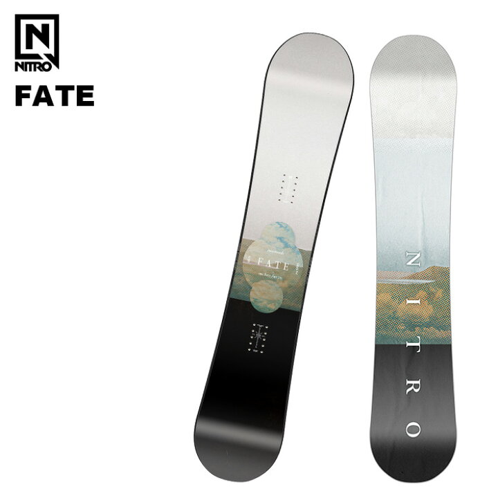 楽天市場】NITRO ナイトロ スノーボード 板 FATE 24-25 モデル 