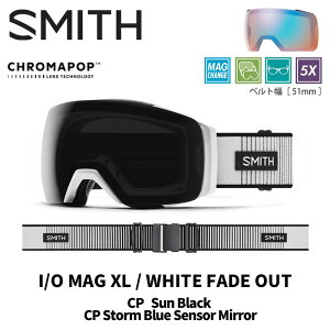 SMITH X~X S[O I/O MAG XL / WHITE FADE OUT / CP SUN BLACK 25-26 f