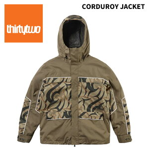 THIRTYTWO T[eB[c[ EFA CORDUROY JACKET 25-26(2026)f WPbg