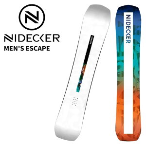 NIDECKER iCfbJ[ Xm[{[h  MEN'S ESCAPE 25-26 f