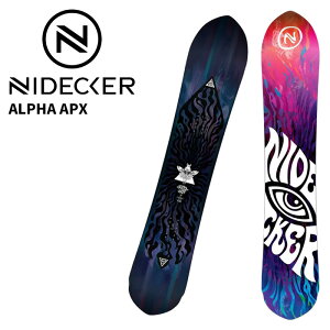 NIDECKER iCfbJ[ Xm[{[h  ALPHA APX 25-26 f