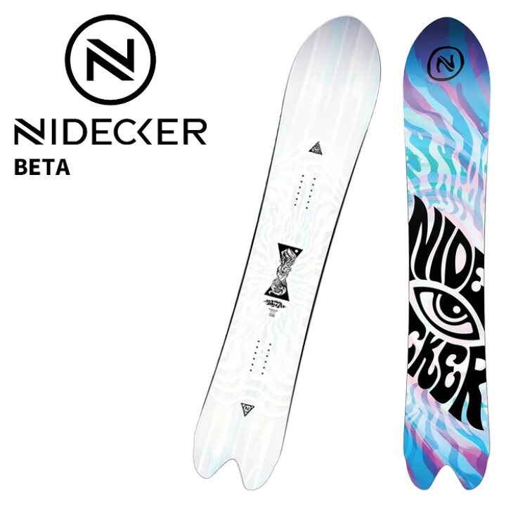 楽天市場】NIDECKER ナイデッカー スノーボード 板 BETA 25-26 モデル 