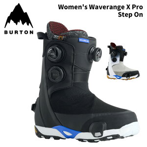 �����p BURTON �o�[�g�� �X�m�[�{�[�h �u�[�c Women's Waverange X Pro Step On 25-26 ���f�� ���f�B�[�X