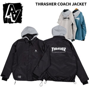 AA _uG[ EFA THRASHER COACH JACKET 25-26(2026) f WPbg