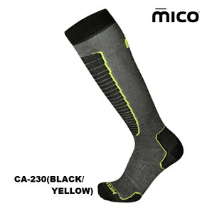 mico ~RySKI SOCKS CA230FBLACK/YELLOWzWARM CONTROL LIGHT XL[\bNX jZbNX XL[C ɗDꂽ^\bNX