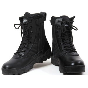 �ČRSWAT �~���^���[�u�[�c �u���b�N �T�o�C�o���Q�[�� �ϋv�� �T�o�Q�[ ��FAM-BOOTS-01