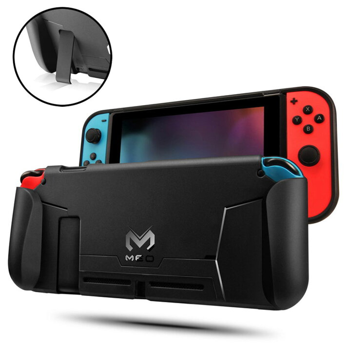 楽天市場】Nintendo Switch専用 ハンドグリップ付き 本体カバー ケース 