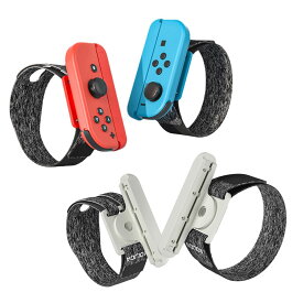 NintendoSwitch対応 Joy-Con専用 バンド2個セット アームバンド ハンドバンド 腕 手の甲 スイッチ ジョイコン アクセサリー 通常モデル 有機ELモデル対応 ◇FAM-AL-NS2215【メール便】