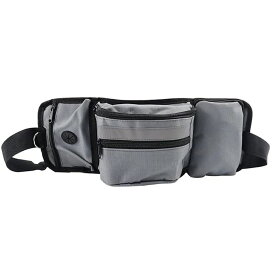 お散歩バッグ 犬 ペットボトル ウエストバッグ ウエストポーチ おさんぽ エチケットバッグ 袋 リードホルダー メッシュ ランニング ウォーキング ◇FAM-CWXLYB-1【メール便】