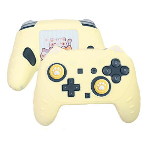 �L�� �V���R���J�o�[ Nintendo Switch2 Pro�R���g���[���[��p �V���R�� �ی�J�o�[ �L �l�R�~�~ �X�C�b�`2 �v���R�� �L�Y ���� �h�~ �A�N�Z�T���[ ��FAM-ST-PRO-8�y���[���ցz