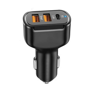 PD 30W �Ή� �ԍڏ[�d�� �V�K�[�\�P�b�g�[�d�� 12V/24V���� �� USB Type-C USB-C 5V/3A�A9V/2A�A12V/1.5A USB-A �J�[�p�i ��FAM-PD-30W�y���[���ցz