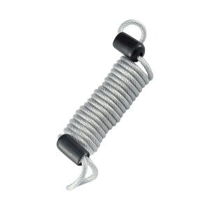 �R�C���� �L�k �P�[�u�� 100cm �X�`�[���� �y�� �R���p�N�g ���C���[���[�v �o�C�N �w�����b�g �X�[�c�P�[�X �g�їp ��FAM-LT-T01�y���[���ցz