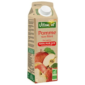 ＼送料無料／【アリサン J71 ヴィタモン オーガニックアップルジュース 1L×8本セット】※お取り寄せ品です。