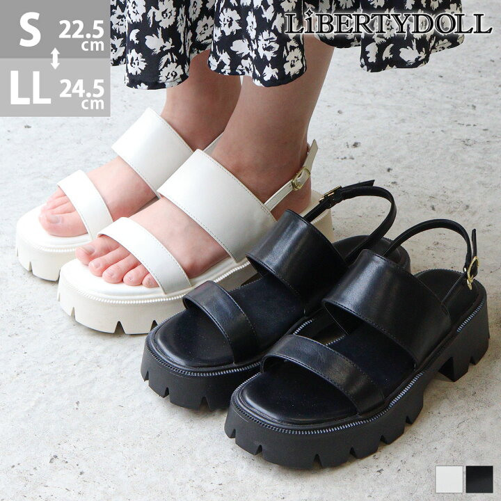 楽天市場】ポイント2倍【スーパーSALE】 サンダル レディース 厚底 黒 
