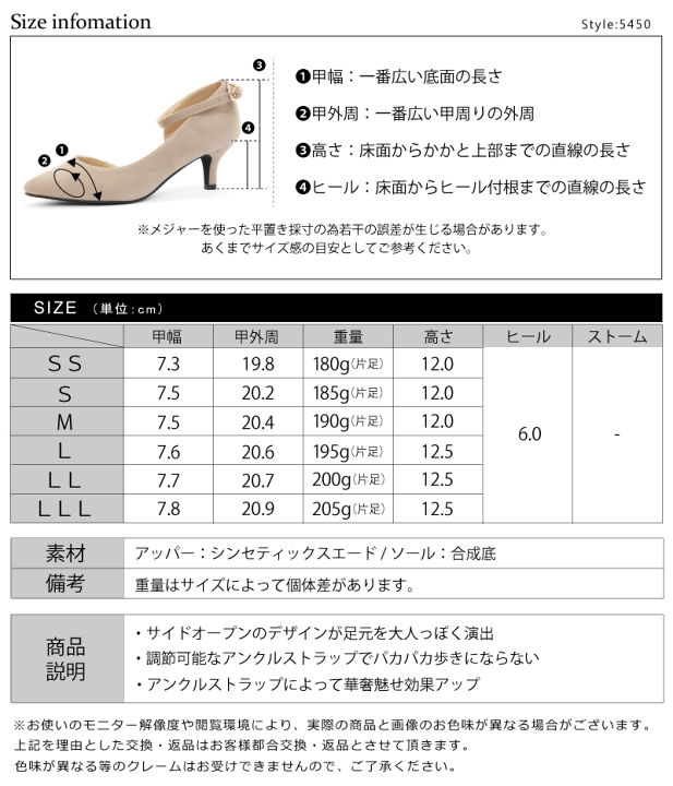 楽天市場】パンプス レディース 痛くない ミドルヒール サイド