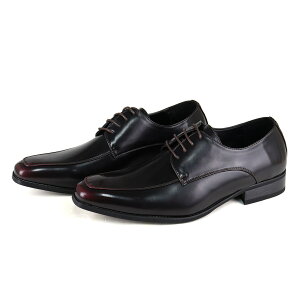 ビジネスシューズ メンズ 外羽根 就活 Uチップ ロングノーズ レースアップ 紳士靴 24.5-29cm 30cm 大きいサイズ キングサイズ 小さいサイズ 3cmヒール 黒 ブラック 夏 ラスアンドフリス No.938