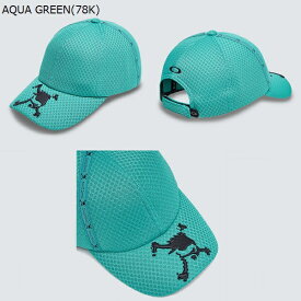 オークリー ゴルフ メンズ スカル キャップ【OAKLEY】SKULL MESH CAP 15.0カラー：BLACKOUT(02E)カラー：WHITE(100)カラー：AQUA GREEN(78K)カラー：PINK SLIP(807)FOS900658