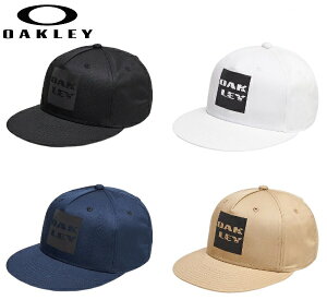 オークリー ゴルフ メンズ キャップ【OAKLEY】BOX LOGO CAP FA 22.0カラー:BLACKOUT(02E)カラー:WHITE(100)カラー:PEACOAT(67Z)カラー:TRAIL(31D)FOS901158
