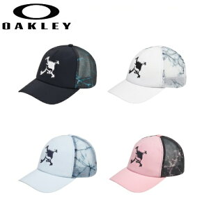 I[N[ St Y XJ LbvyOAKLEYzSKULL MESH CAP 24.0J[FBLACKOUT(02E)J[FWHITE(100)J[FAQUA BLUE(64L)J[FORCHID(80F)FOS901706