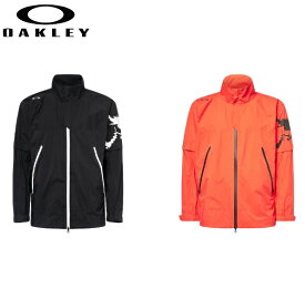 オークリー ゴルフ ウェア メンズ スカル レイン ジャケット【OAKLEY】SKULL STAUNCH 3D RAIN JACKETカラー：BLACKOUT(02E)カラー：FLARE ORANGE(733)FOA405128