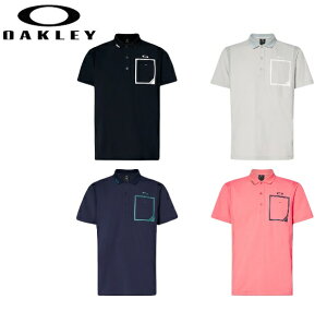 オークリー ゴルフ ウェア メンズ ポロシャツ【OAKLEY】TECH COLD POCKET POLOカラー:BLACK OUT(02E)カラー:GREY SLATE(22P)カラー:PEACOAT(67Z)カラー:SUNSET(71F)FOA405167