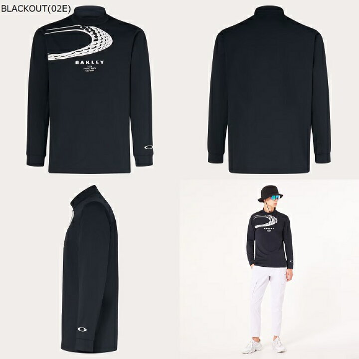楽天市場】オークリー ゴルフ ウェア メンズ モック シャツ【OAKLEY】GB GRAPHIC LS MOCKカラー：BLACKOUT(02E)カラー：WHITE(100)カラー：DARK  AQUA(66Y)カラー：GRAY WASH(23C)FOA406961 : リバティーゴルフ