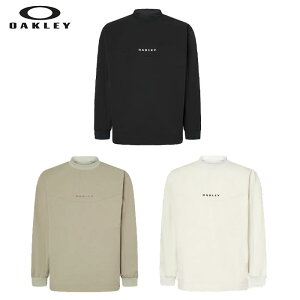 オークリー ゴルフ ウェア メンズ アウター【OAKLEY】Oakley Undulate Crew Jacketアンデュレイト クルー ジャケットカラー:BLACKOUT(02E)カラー:BOULDER GREEN(7C9)カラー:MIST(68S)FOA408139