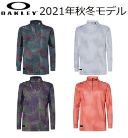 オークリー ゴルフ ウェア メンズ スカル モック【OAKLEY】SKULL DELUSIONAL LS MOCKカラー：BLACK PRINT(00G)カラー：WHITE PRINT(186)カラー：BLUE STORM PRINT(66V)カラー：AD BURNT ORANGE(714)FOA402849