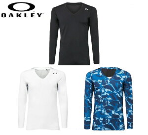 I[N[ St EFA Y A_[yOAKLEYzTECHNICAL BASE LAYER LS V NECKJ[FBLACKOUT(02E)J[FWHITE(100)J[FBLUE STORM PRINT(66V)FOA403534